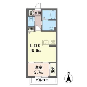 スーセントマリー 102号室