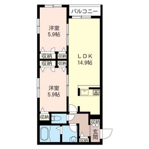 アルカンシエル喜沢 305号室