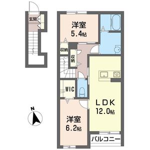 ボン・フレール 202号室