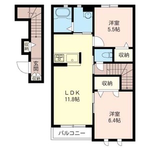 ７　ヴィレッジⅠ 202号室