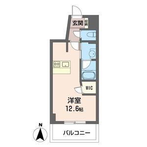 ユ　プリュネ 405号室