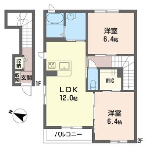 アイメゾンＡ 202号室