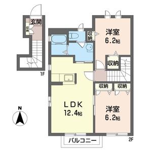 リジェールＢ 201号室