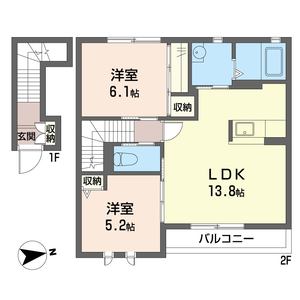 シャーメゾンハルモニア 203号室