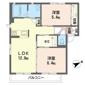 ショコラヒルズＢ 201号室