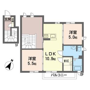シャーメゾン新里 203号室