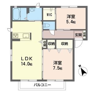 ソレアードヴィラＢ 101号室