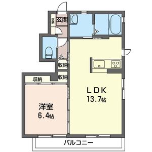 メルヴェーユ　Ⅰ 101号室