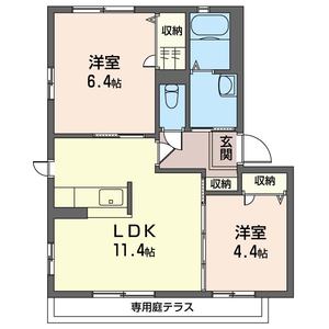 シャーメゾンＢ 101号室