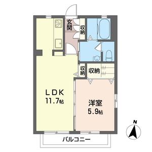 シャルドネＢ 102号室