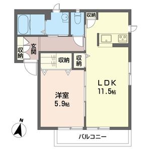 ロベリアⅠ 202号室