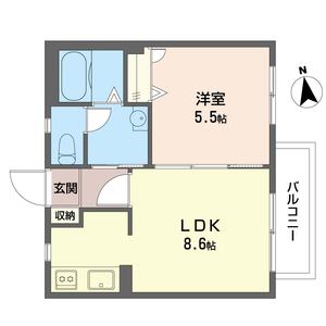 メゾン・ド・ソレイユ 201号室