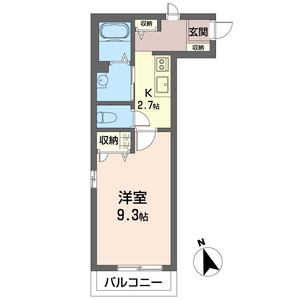 ピノ・リヴィエール 206号室