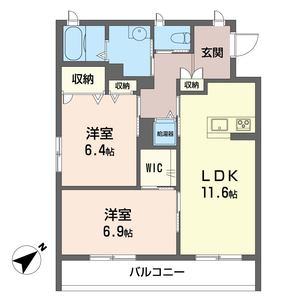 ウィステリア　Ⅰ 101号室