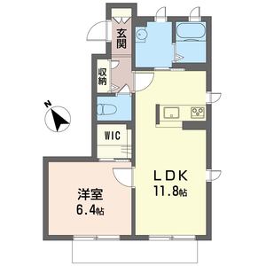 Ｐｌａｓｔｅｒｅｒ　Ⅱ 103号室