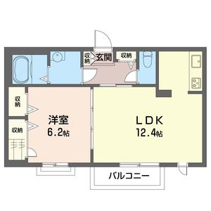 ＧＲＡＮＤ　ＣＯＵＲＴ　Ⅱ 202号室