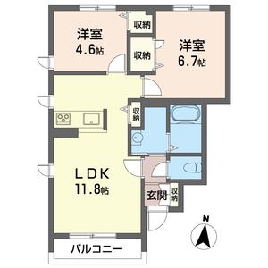 サンライズ　シャーメゾン 101号-16