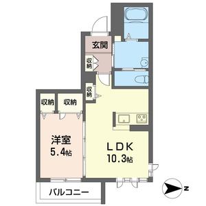 メゾン　ド　ラッキー　Ⅲ 201号室