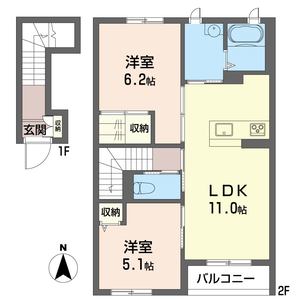 ディアコートリルシアⅠ 202号室