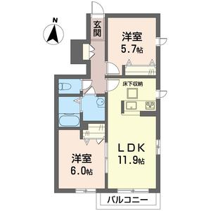 グリナージュ 105号室