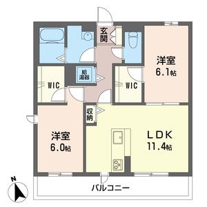 リアンジェ　Ⅲ 301号室