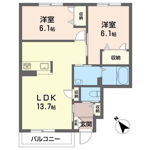 フォレナメゾン　Ｂ 103号-16