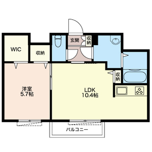 Ｖｉｌｌａ　Ｗｅｓｔ 102号室