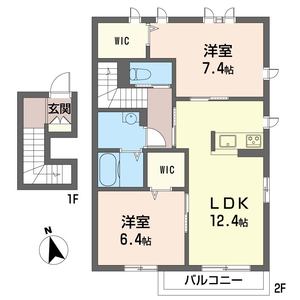 プランドール 203号室