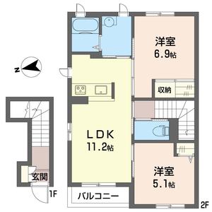 エクラージュ 201号室