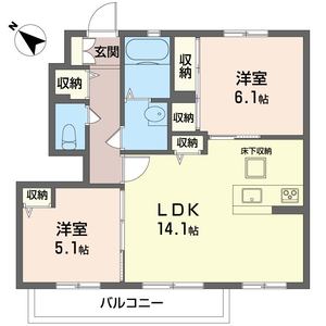 グリナージュ　ラグーン 102号室