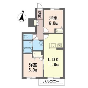 アコリエンツァ　Ⅰ 102号室