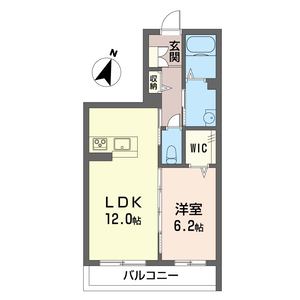 ベルクルー　Ⅰ 202号室