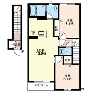 リアンジュ　Ｂ 203号-16
