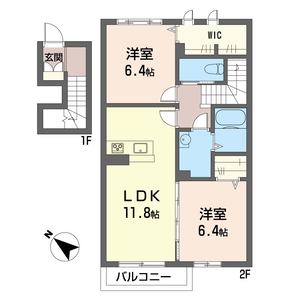 ブランシュ　Ⅱ 202号室