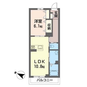 ＳＫシャーメゾン大原 102号室