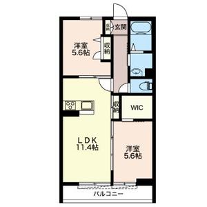 スペリアージュ　Ⅱ 205号室