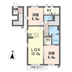 エクラージュ　Ⅱ 203号室