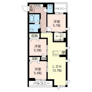 サンセール 201号室