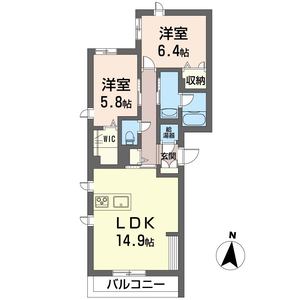 さくらテラス 201号室