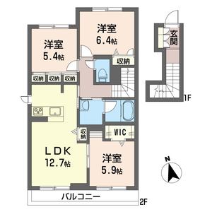 モンテ　Ⅱ 203号室