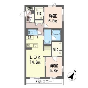 バッカスコート 205号室