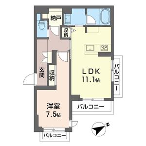 クアドリフォリオ 201号室