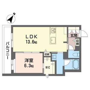 ベルクルー　Ⅲ 101号室