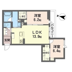 クロシェット　ボヌール 303号-14