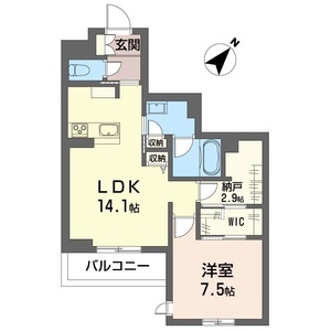ヴェルジェ・ミリュー 102号室