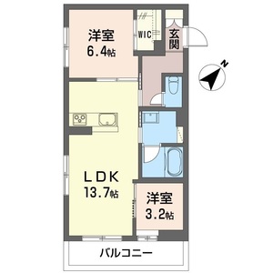 ヴェルジェ・ミリュー 201号室