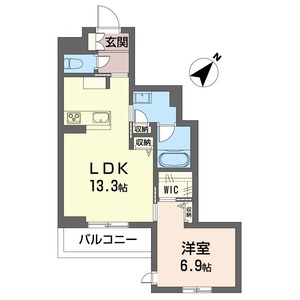 ヴェルジェ・ミリュー 302号室