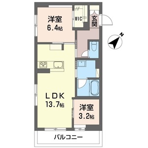 ヴェルジェ・ミリュー 401号室