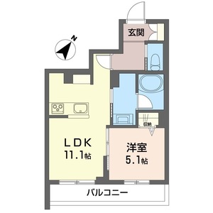 グランディール 302号室