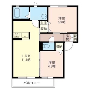 シャーメゾン・シュープリーム　Ⅰ号館 103号室